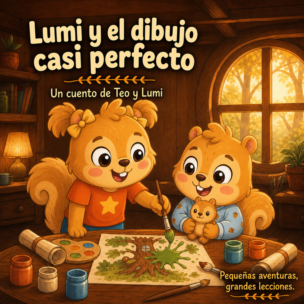 Portada de Lumi y el dibujo casi perfecto