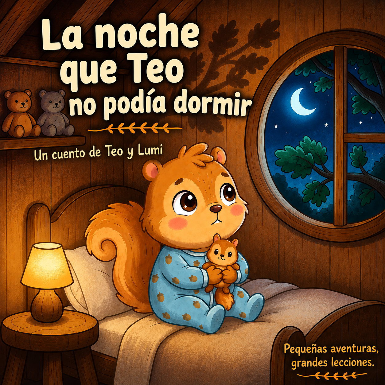 Portada de La noche que Teo no podía dormir