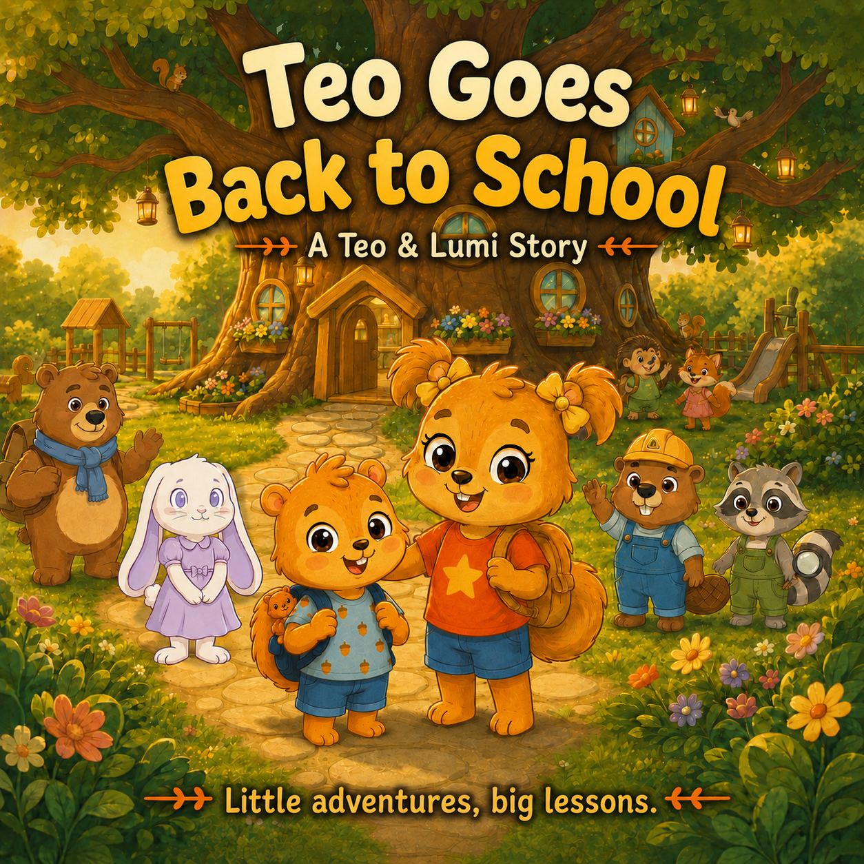 Cover of Teo Goes Back to School