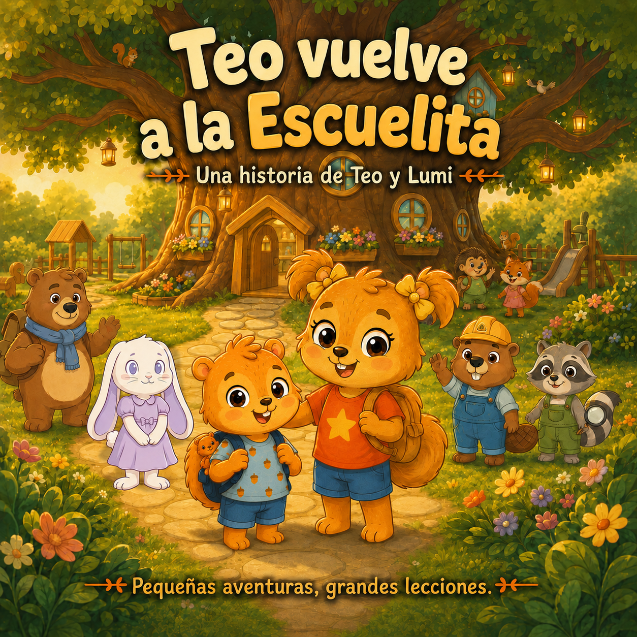 Portada de Teo vuelve a la Escuelita