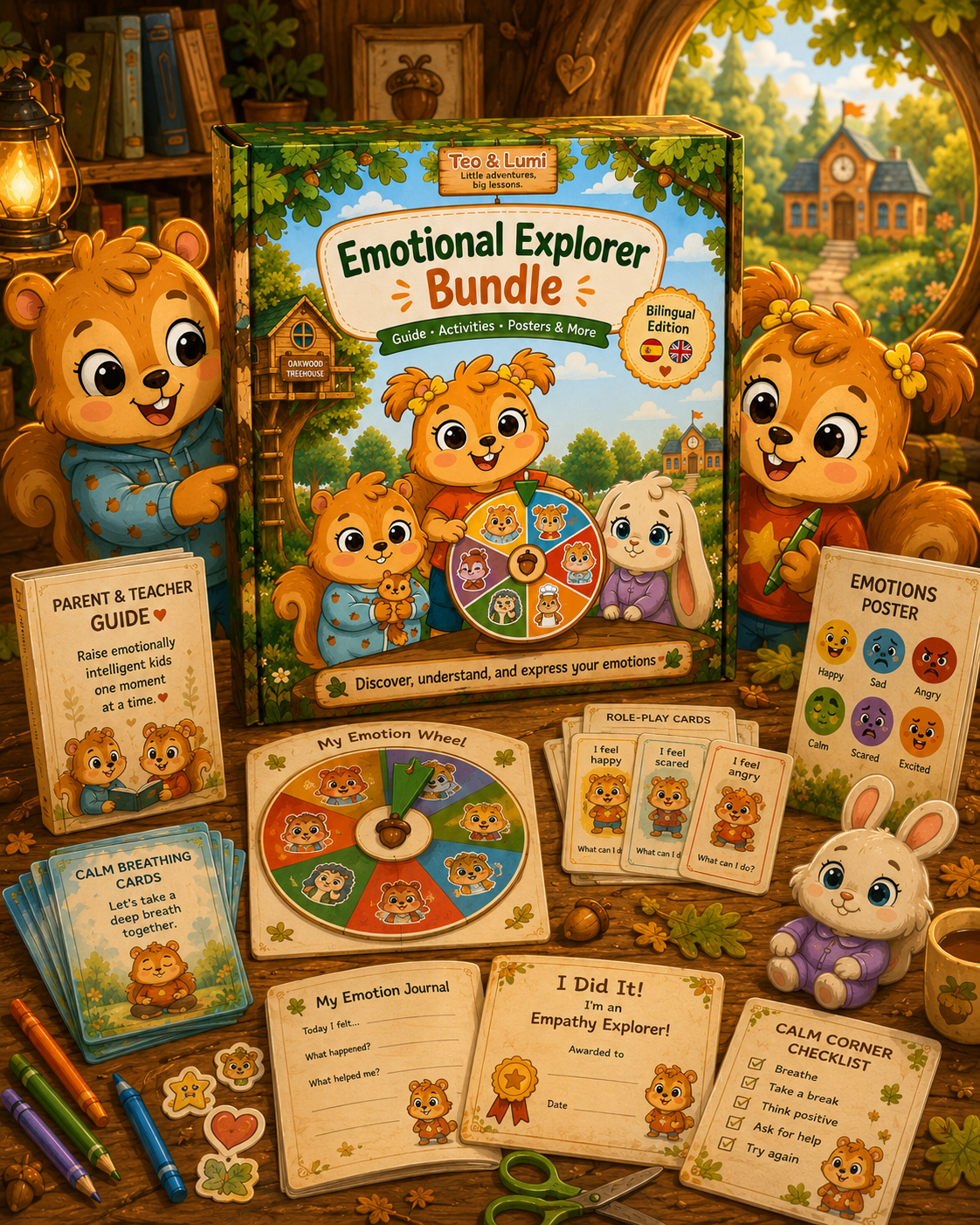Emotional Explorer Bundle — Etsy printable activities