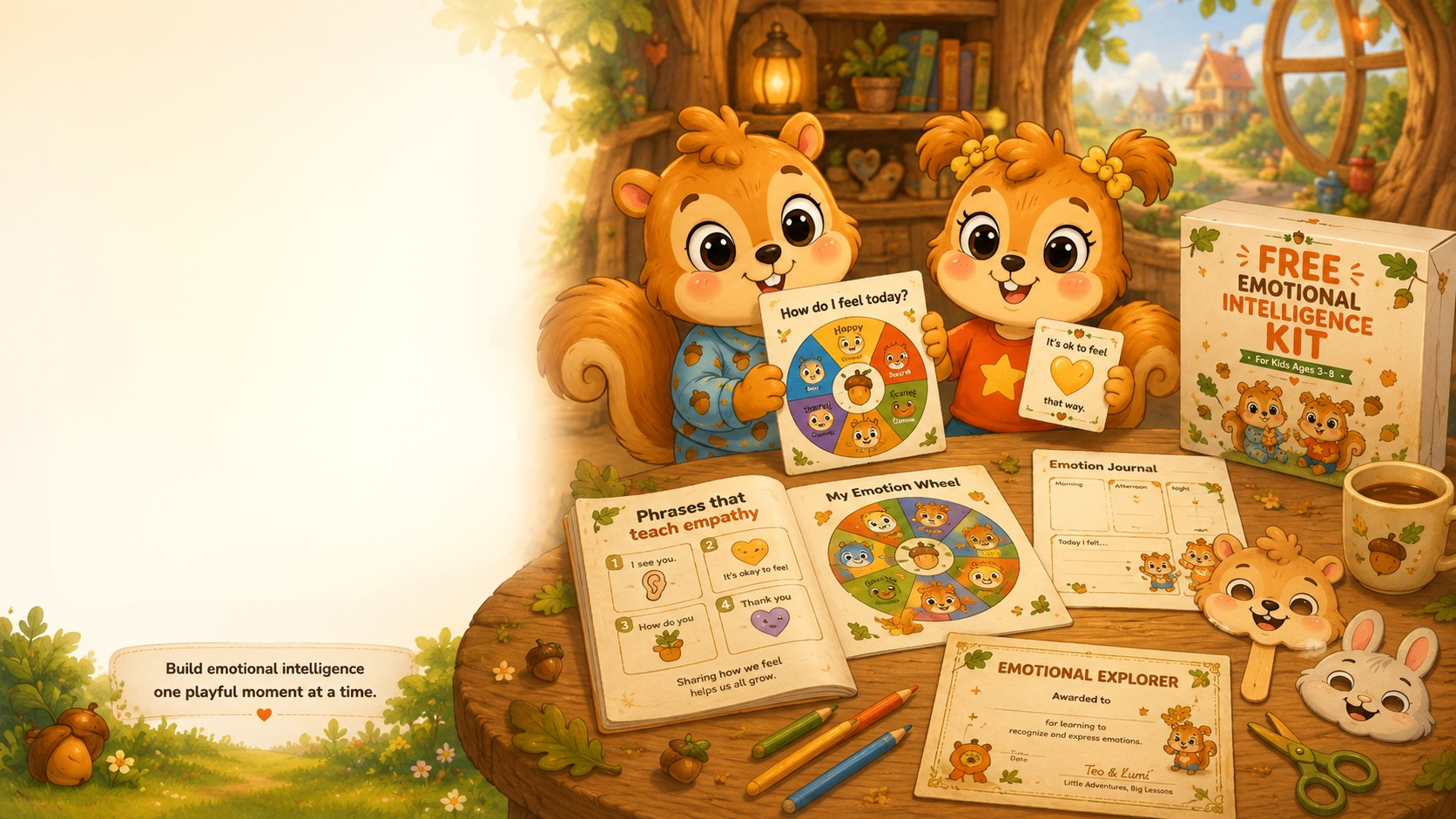 Free Emotional Intelligence Kit for children