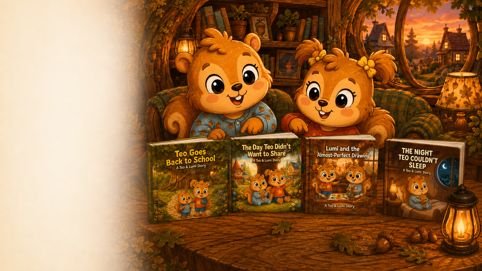 Teo & Lumi bilingual children's books